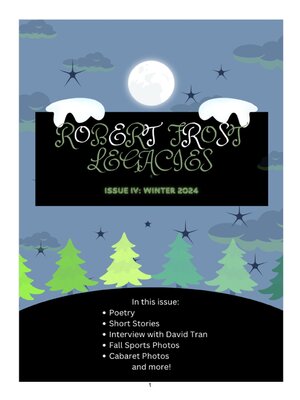 cover image of Robert Frost: Legacies Winter 2024
